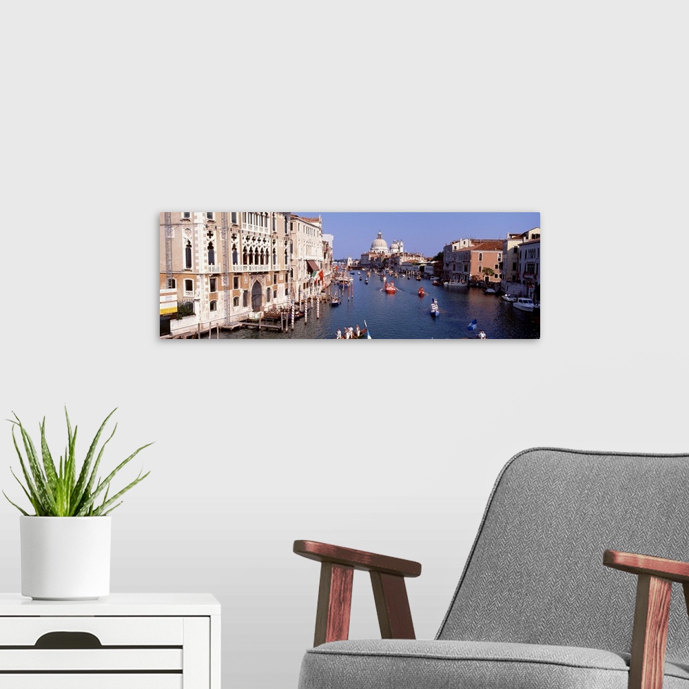 A modern room featuring Grand Canal Venice Italy