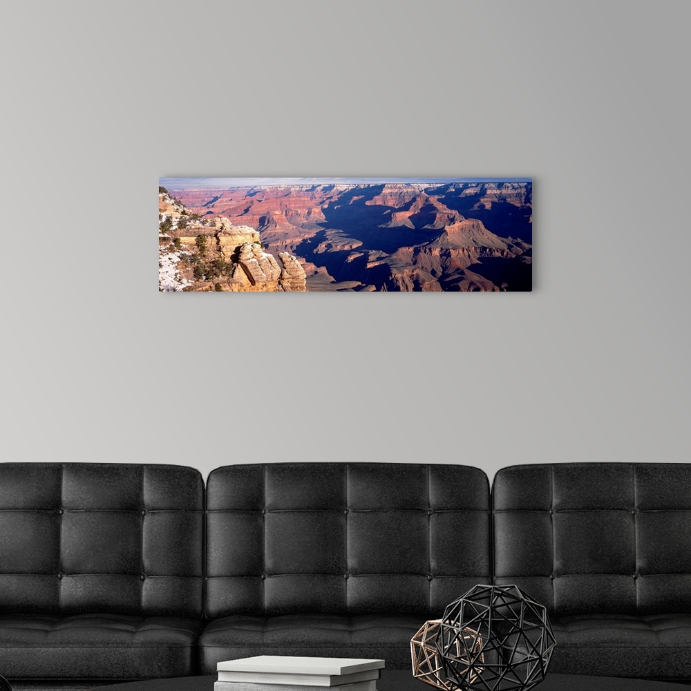 A modern room featuring Grand Canyon from Matter Pt AZ