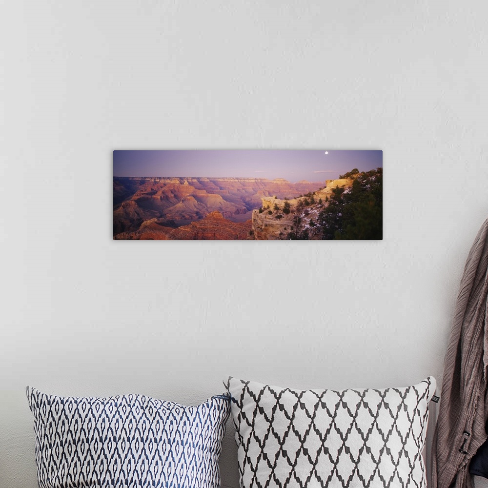 A bohemian room featuring Grand Canyon National Park AZ
