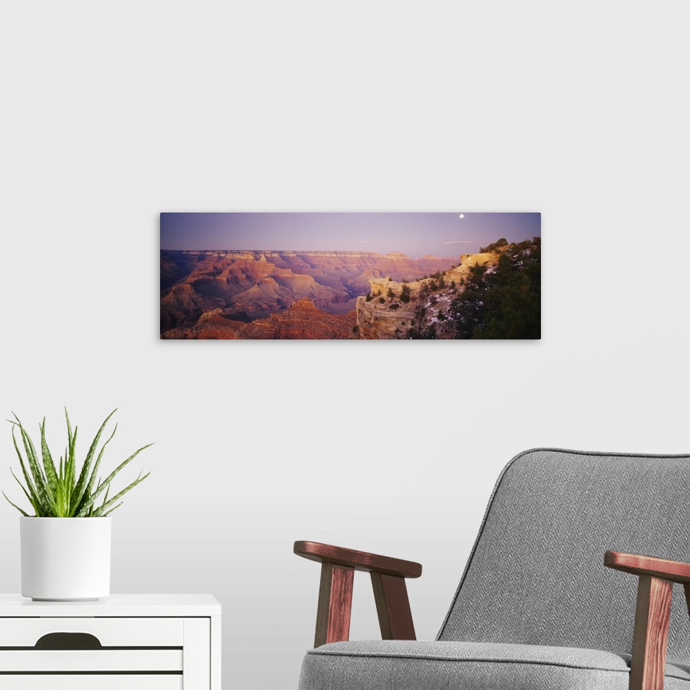 A modern room featuring Grand Canyon National Park AZ