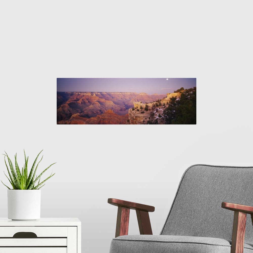A modern room featuring Grand Canyon National Park AZ