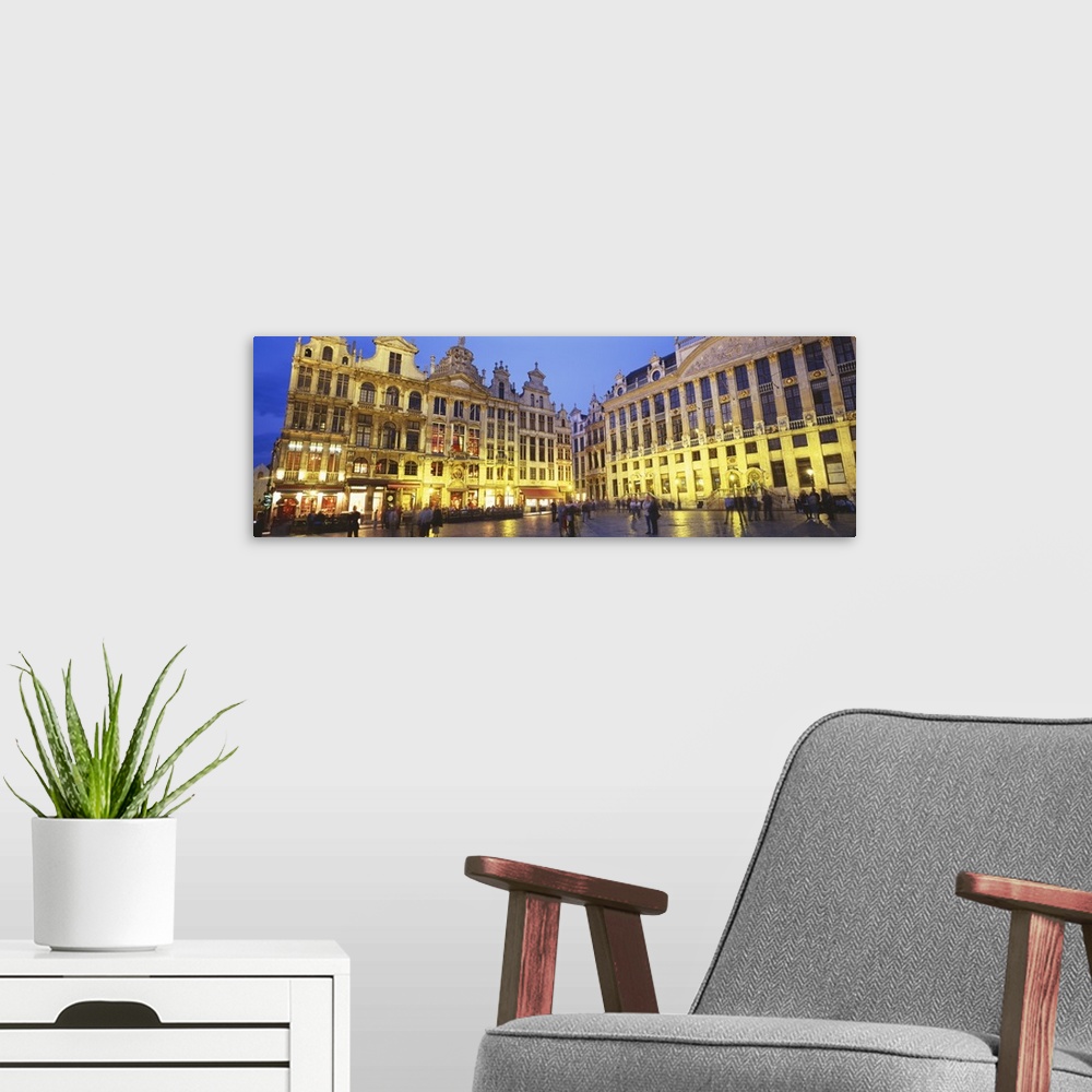 A modern room featuring Grand Place Brussels Belgium