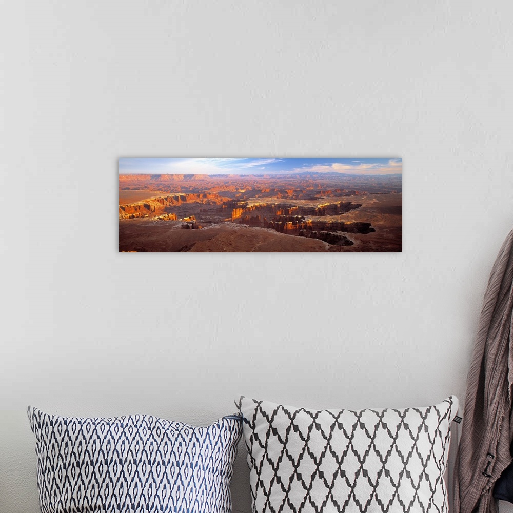 A bohemian room featuring Grand View Point Overlook Canyonlands National Park Moab UT