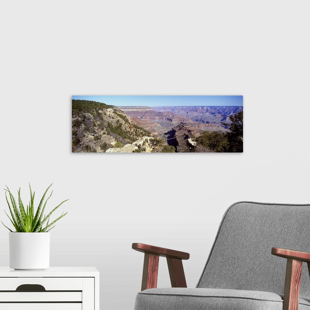 A modern room featuring Grandview Point South Rim Grand Canyon National Park AZ