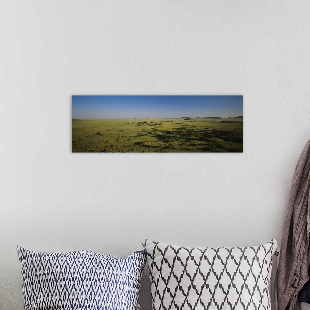 A bohemian room featuring Grass on a landscape from Capulin Volcano, New Mexico