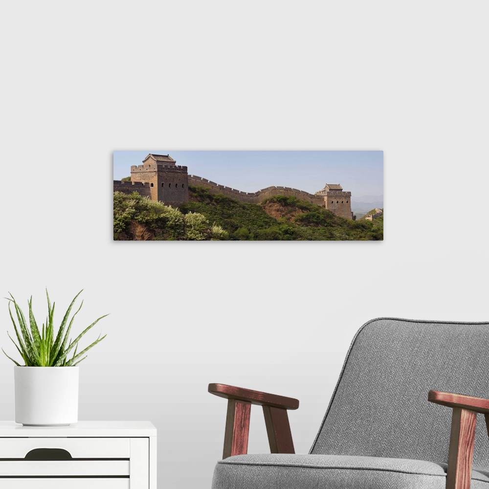 A modern room featuring Great Wall of China, Jinshangling, Hebei Province, China
