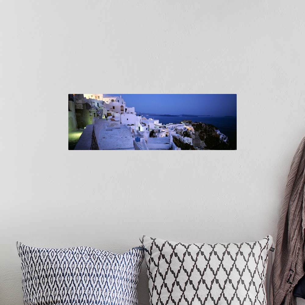 A bohemian room featuring Greece, Santorini