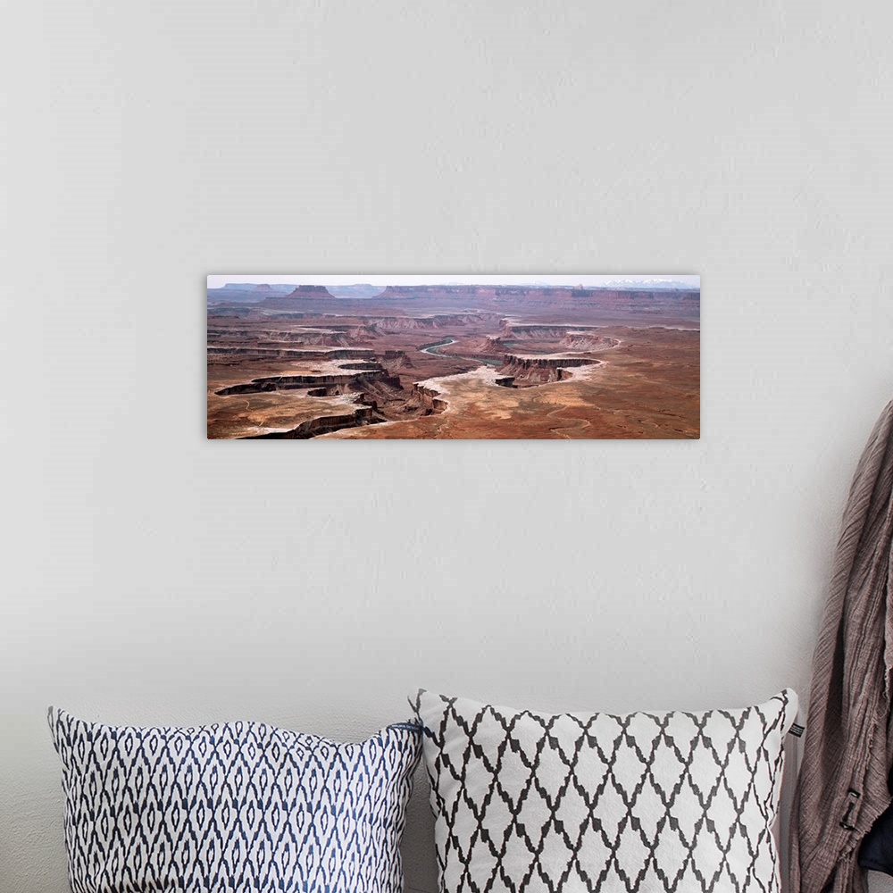 A bohemian room featuring Green River Overlook Canyonlands National Park Moab UT