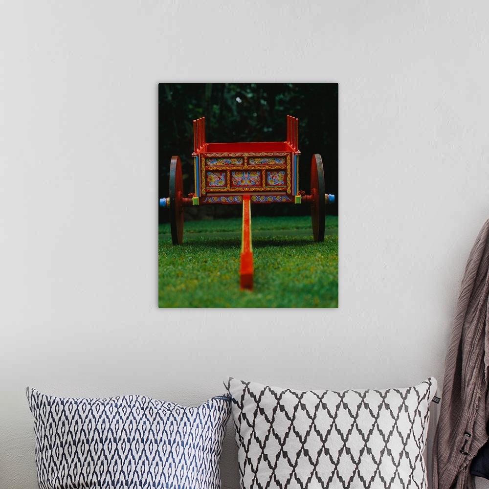 A bohemian room featuring Hand painted ox cart in a park, Sarchi, Costa Rica