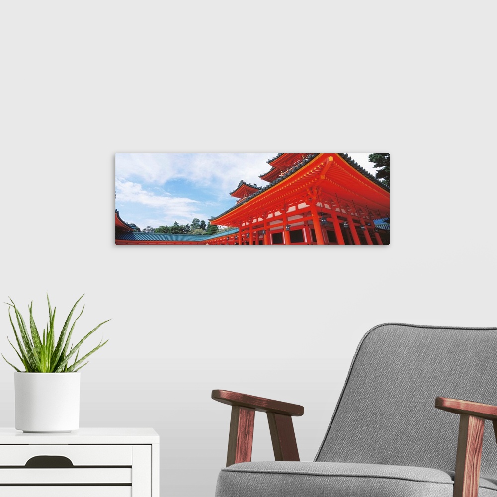 A modern room featuring Heian Shrine Kyoto Japan