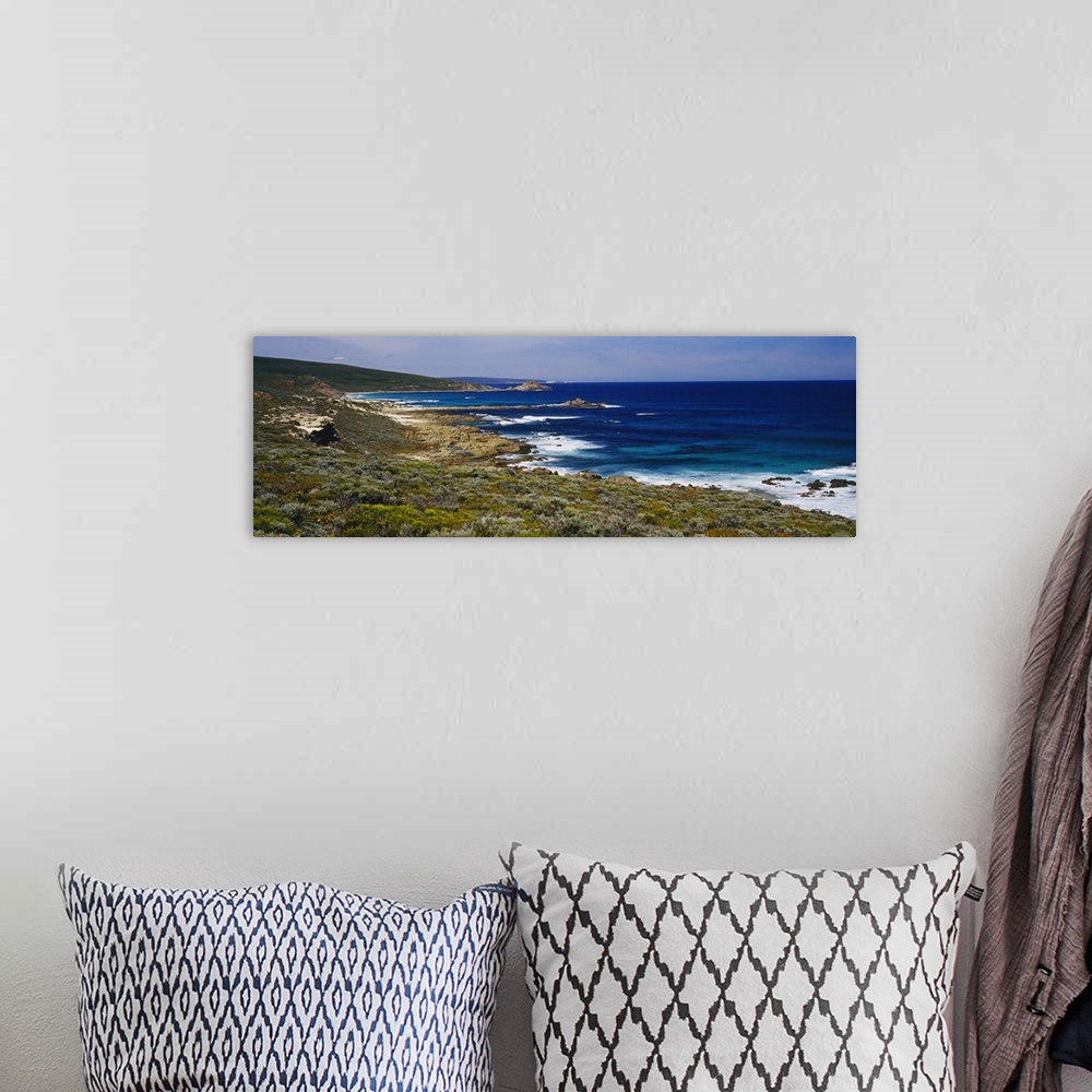 A bohemian room featuring High angle view of a coastline, Australia