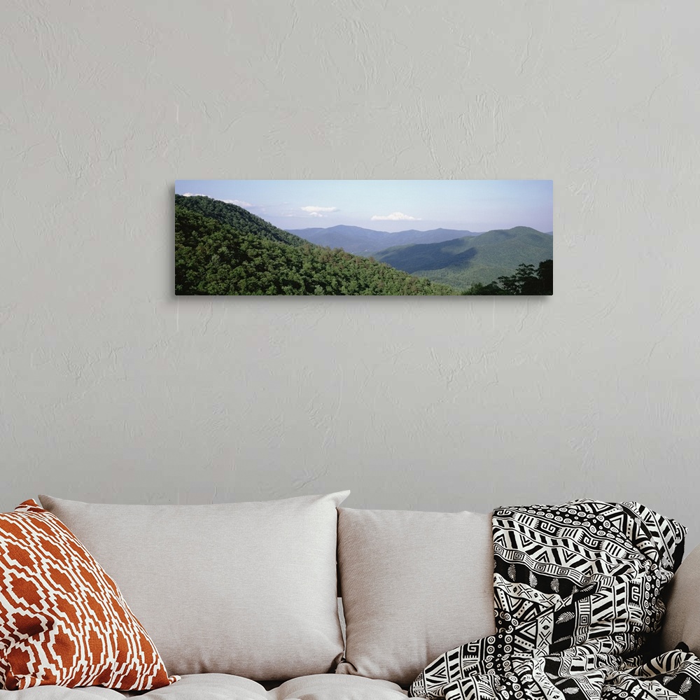 A bohemian room featuring High angle view of a mountain, Georgia
