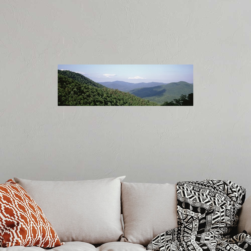A bohemian room featuring High angle view of a mountain, Georgia