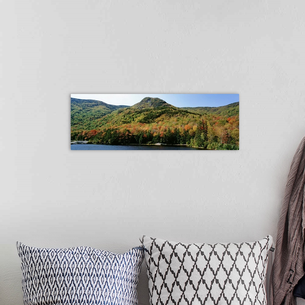 A bohemian room featuring High angle view of White Mountain National Forest, New Hampshire