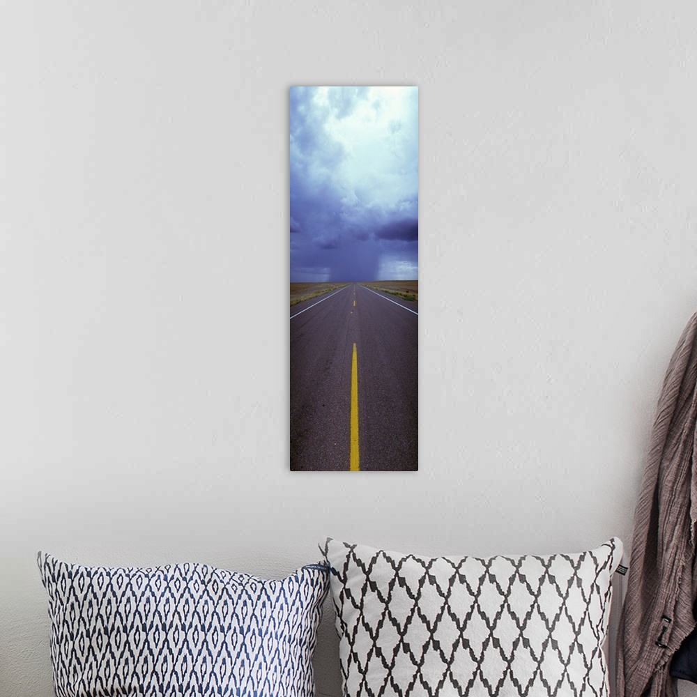 A bohemian room featuring Highway with storm Arizona