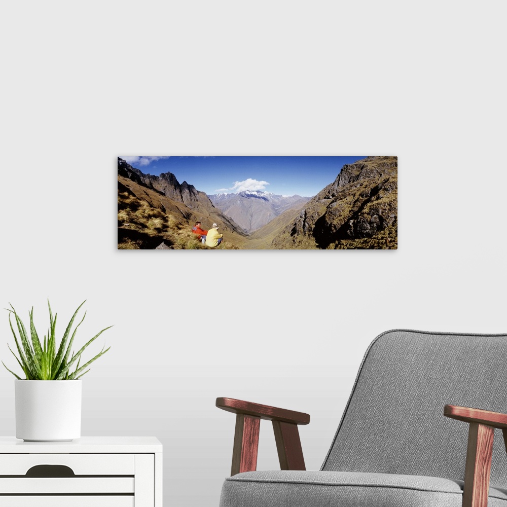 A modern room featuring Hikers on Inca Trail Peru