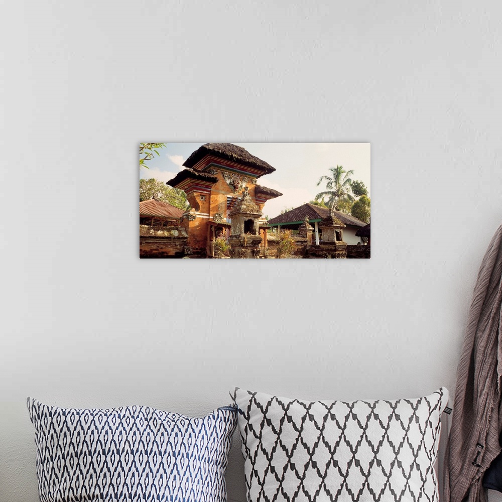A bohemian room featuring Hindu Temple Balinese Village Indonesia