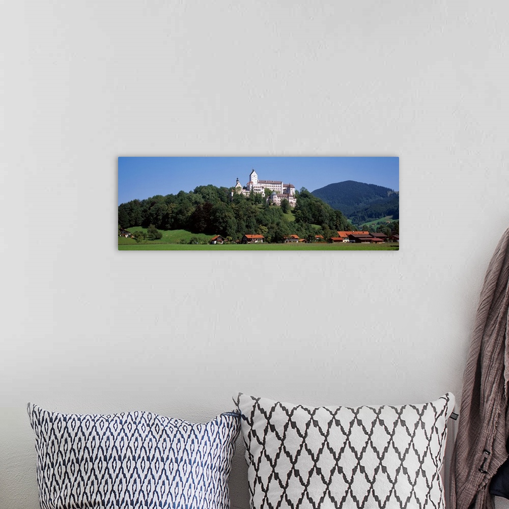 A bohemian room featuring Hohenaschau castle Chiemgau vicinity Bavaria Germany