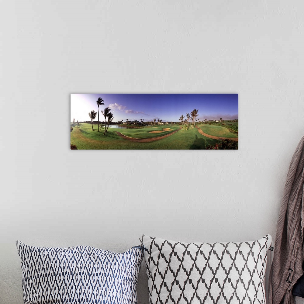 A bohemian room featuring Hyatt Kauai Golf Course HI USA