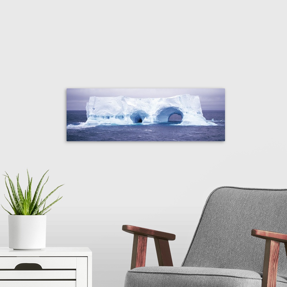 A modern room featuring Iceberg Amundsen Sea Antarctic
