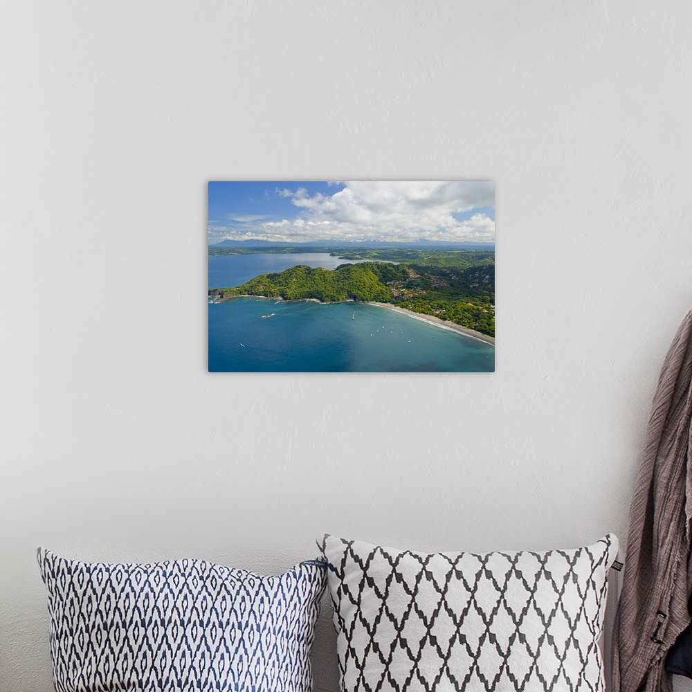 A bohemian room featuring Islands in Pacific ocean, Hermosa Bay, Gulf Of Papagayo, Guanacaste, Costa Rica