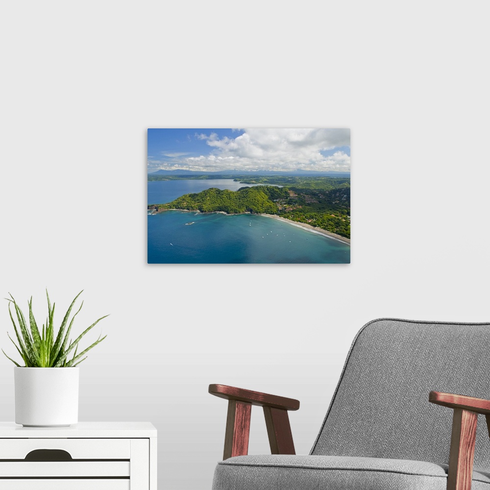 A modern room featuring Islands in Pacific ocean, Hermosa Bay, Gulf Of Papagayo, Guanacaste, Costa Rica