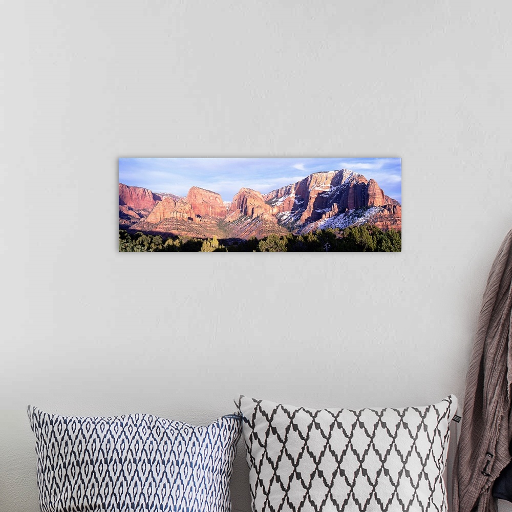 A bohemian room featuring Kolob Canyons Zion Canyon Zion National Park UT