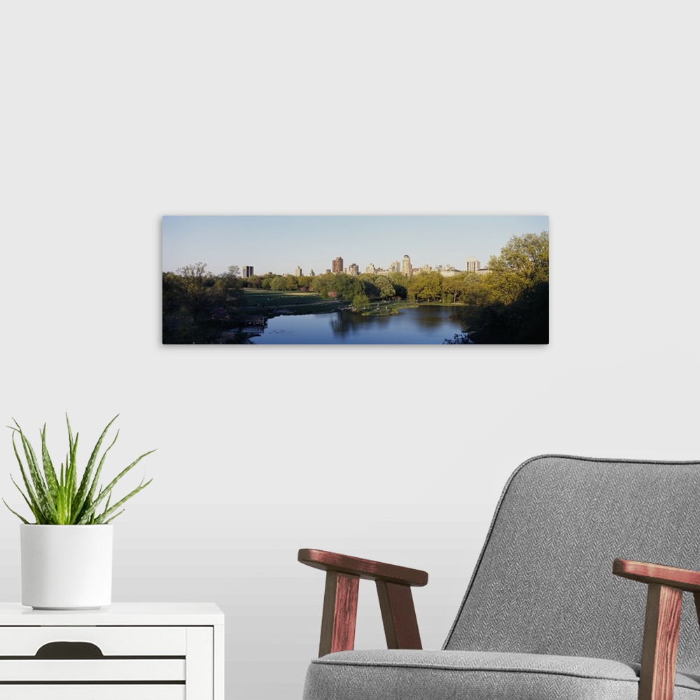 A modern room featuring Lake in the Central Park, New York City, New York State