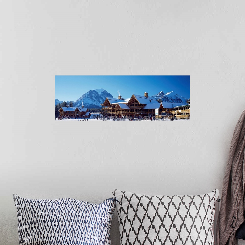 A bohemian room featuring Lake Louise Ski Resort Banff National Park Canada