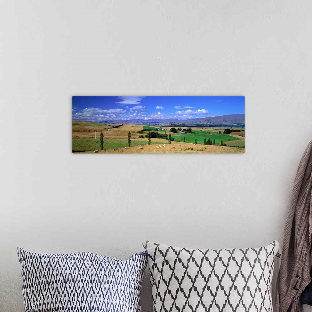 A bohemian room featuring Landscape Fairlie New Zealand