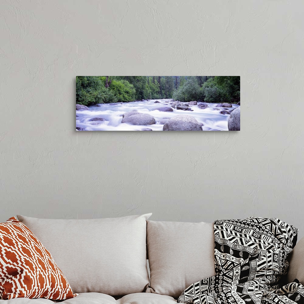 A bohemian room featuring Little Susitna River AK