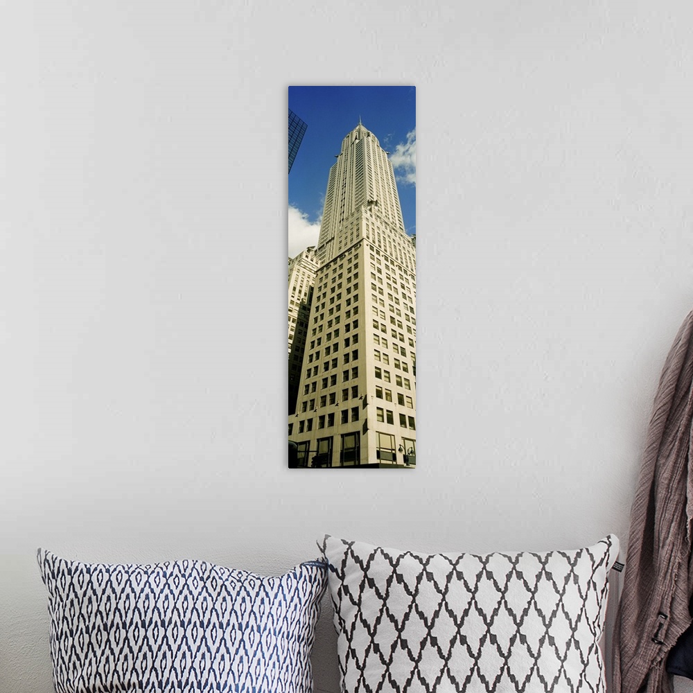 A bohemian room featuring Chrysler Building, New York, New York