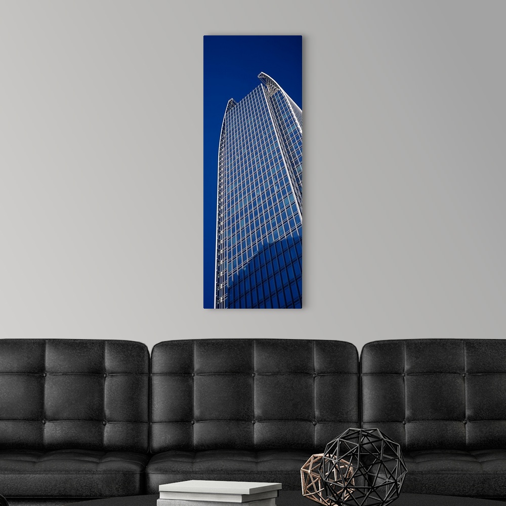 A modern room featuring Low angle view of a building, Symphony Tower, 1180 Peachtree Street, Atlanta, Fulton County, Geor...