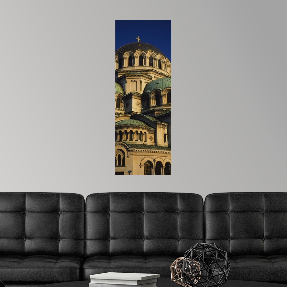 A modern room featuring Low angle view of a cathedral, St. Alexander Nevski Cathedral, Sofia, Bulgaria