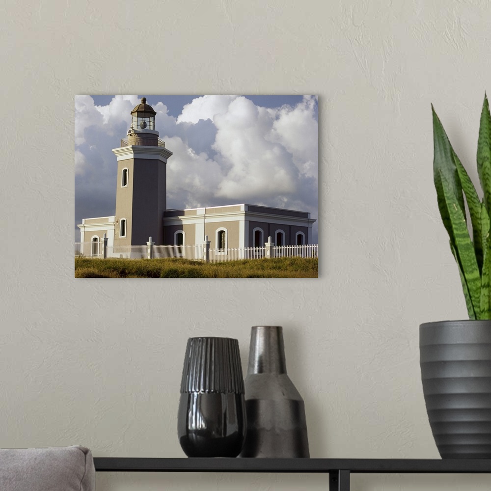 A modern room featuring Low angle view of a lighthouse, Cabo Rojo Lighthouse, Cabo Rojo, Puerto Rico