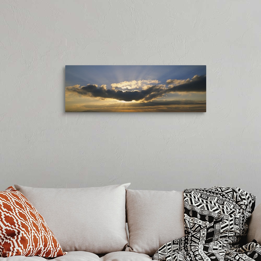 A bohemian room featuring Low Angle View Of Clouds In The Sky, Switzerland