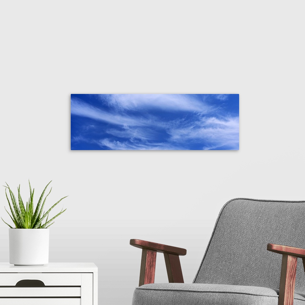 A modern room featuring Low angle view of clouds in the sky, Whitman County, Washington State