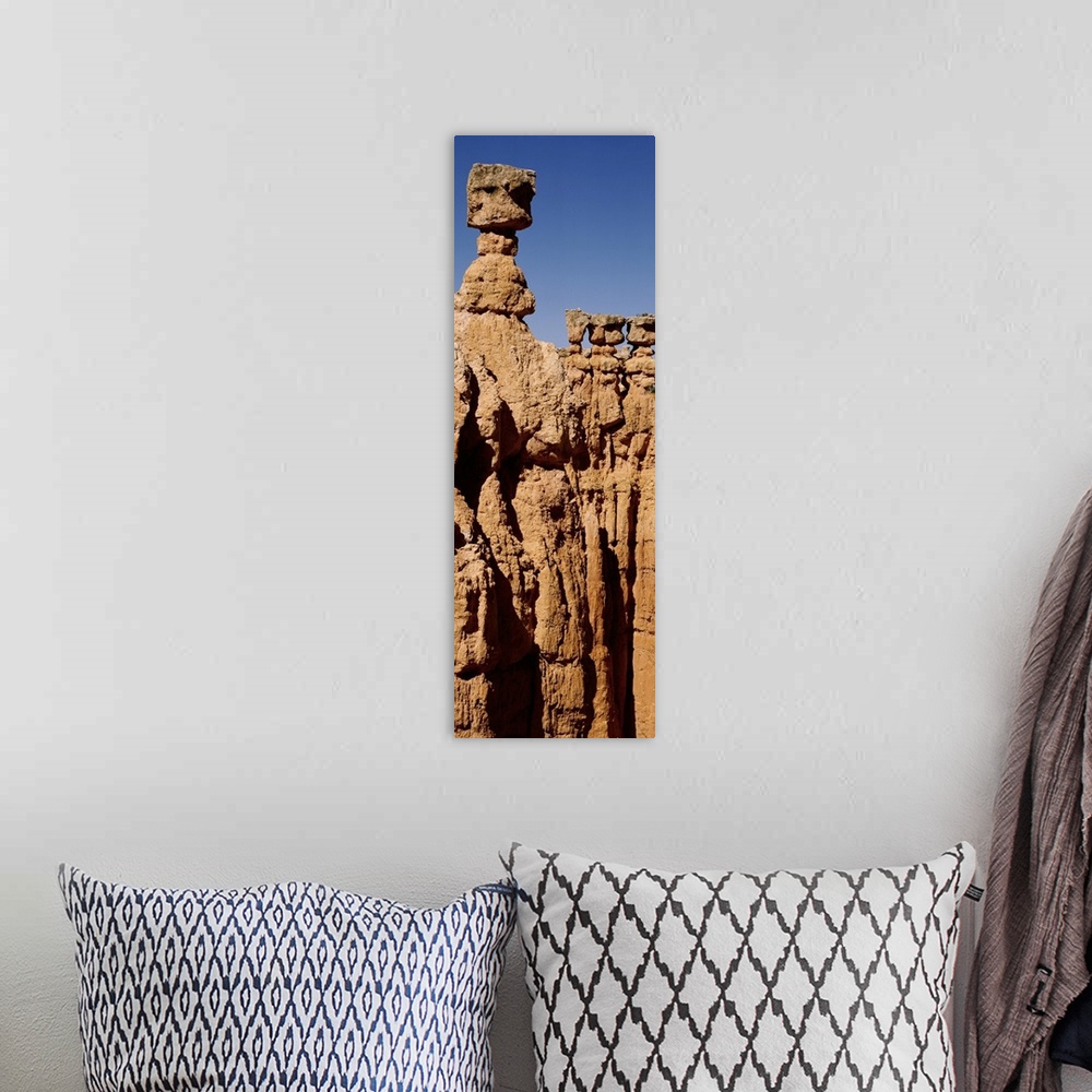 A bohemian room featuring Low angle view of rock formations, Bryce Canyon National Park, Bryce Canyon, Utah