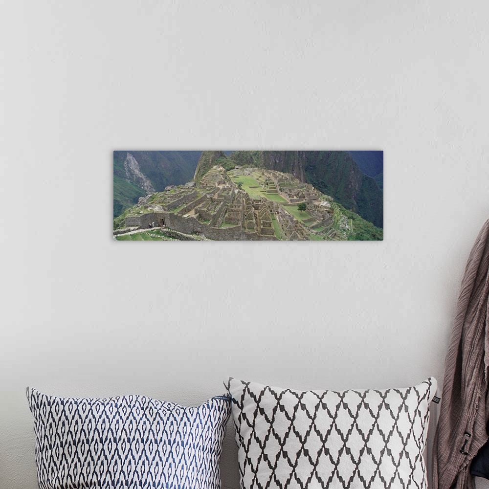 A bohemian room featuring Machu Picchu Peru