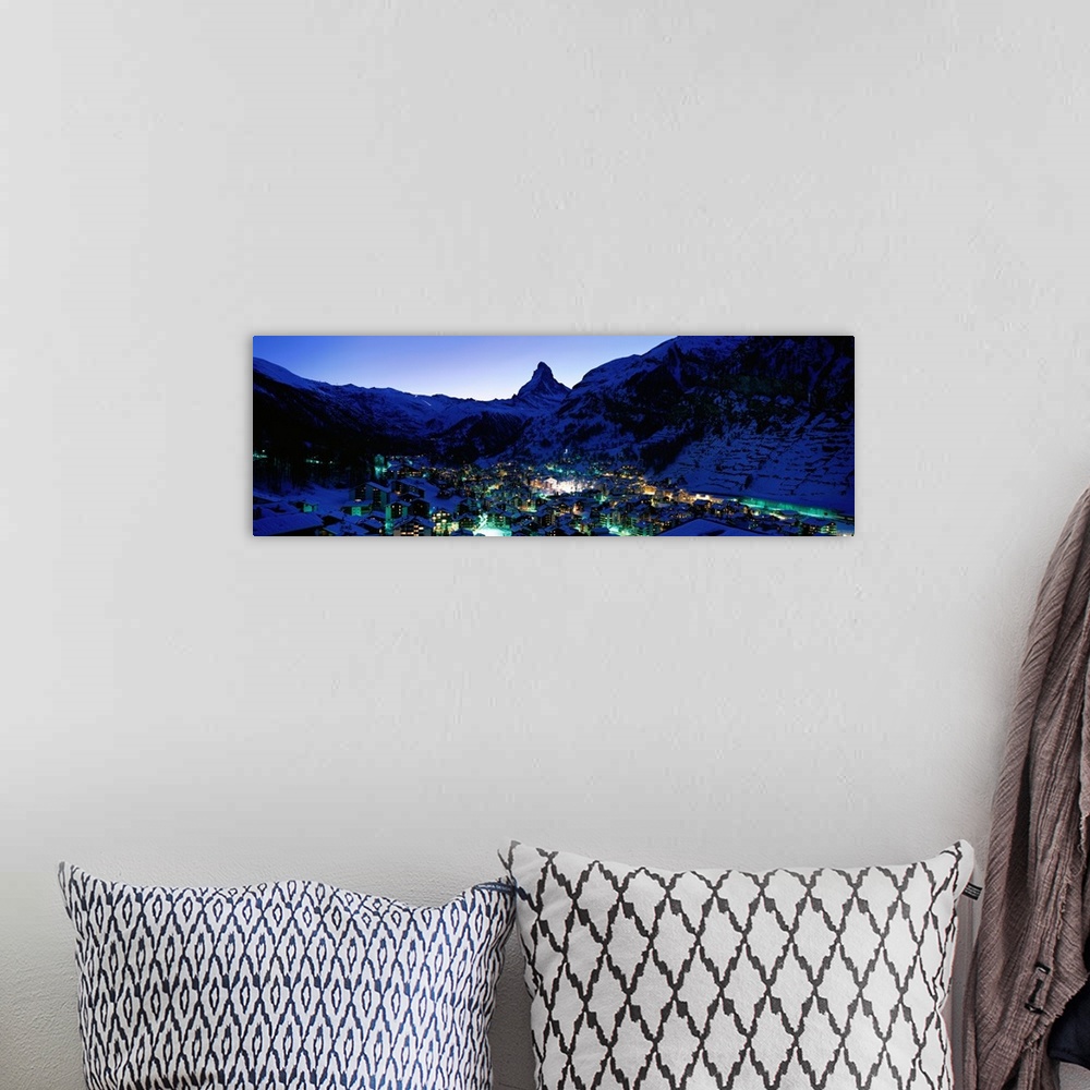 A bohemian room featuring Matterhorn and Zermatt Switzerland