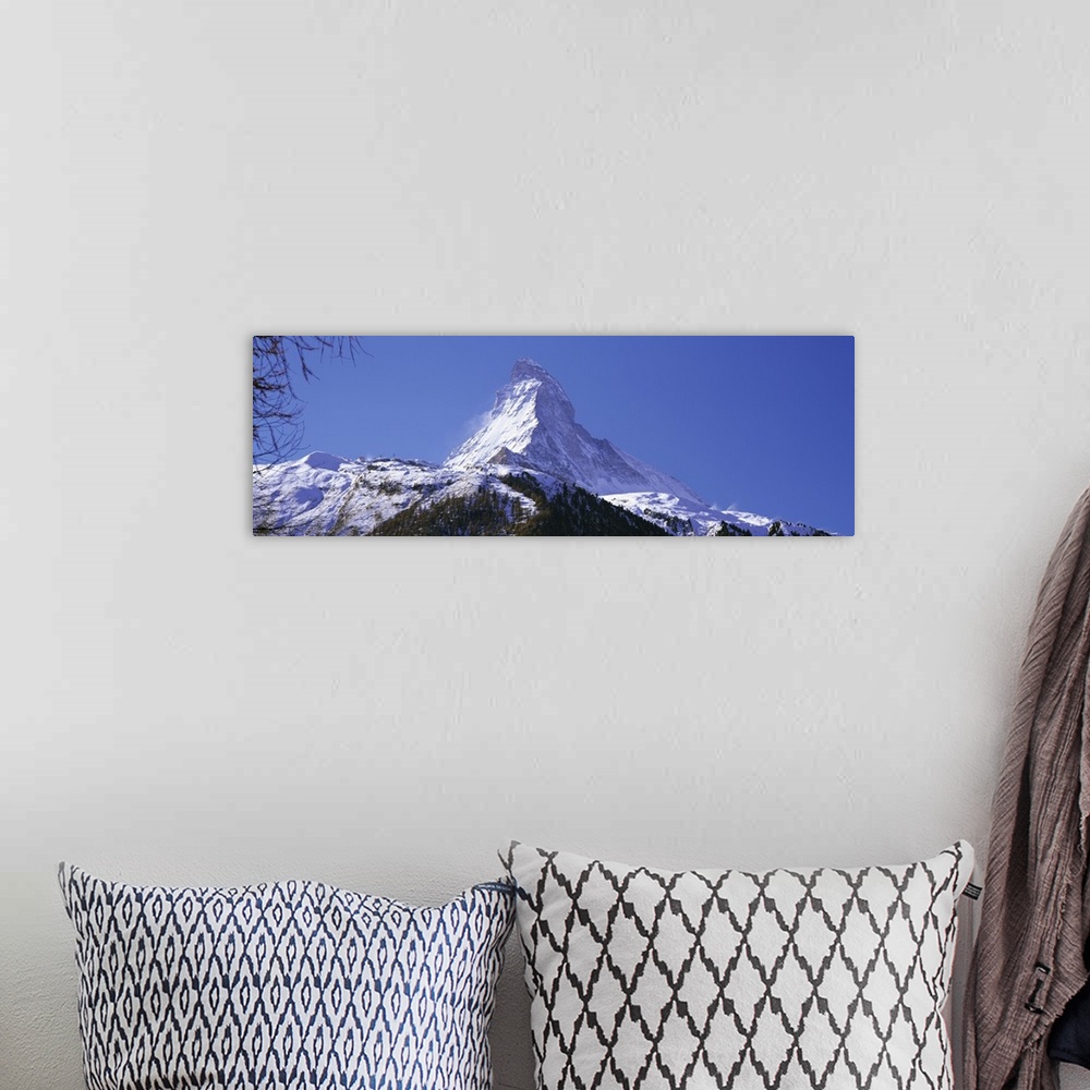 A bohemian room featuring Matterhorn Switzerland