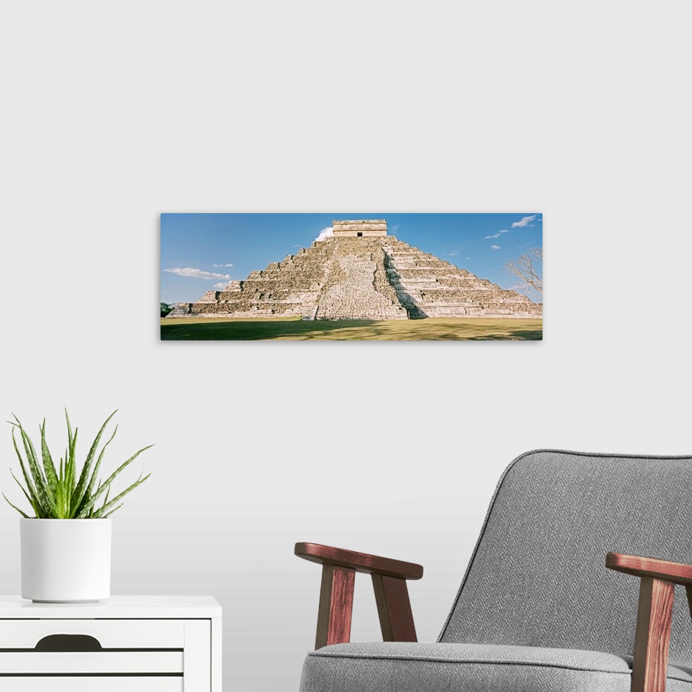 A modern room featuring Mexico, Yucatan, Chichen Itza, El Castillo pyramid