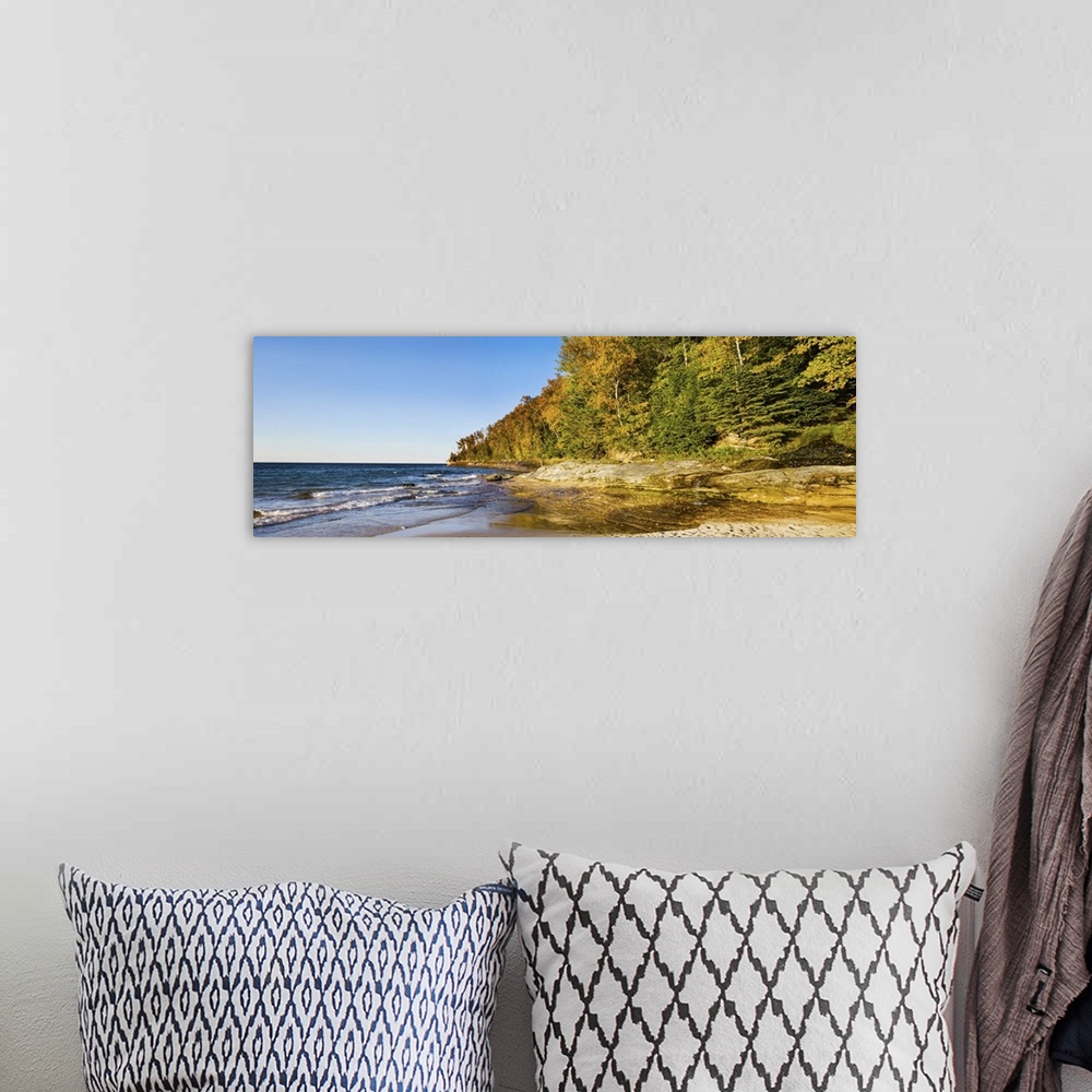 A bohemian room featuring Miner's Beach, Pictured Rocks National Lakeshore, Michigan