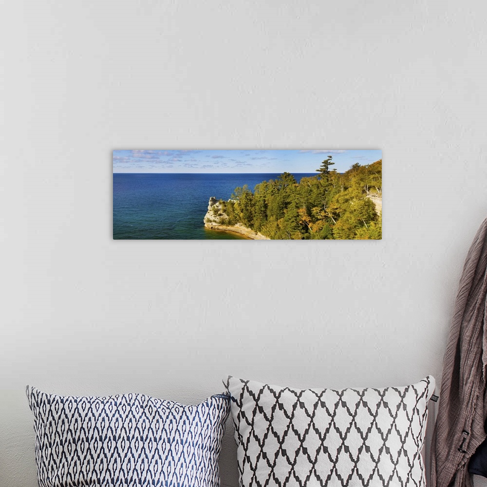 A bohemian room featuring Miners Castle, Pictured Rocks National Lakeshore, Michigan