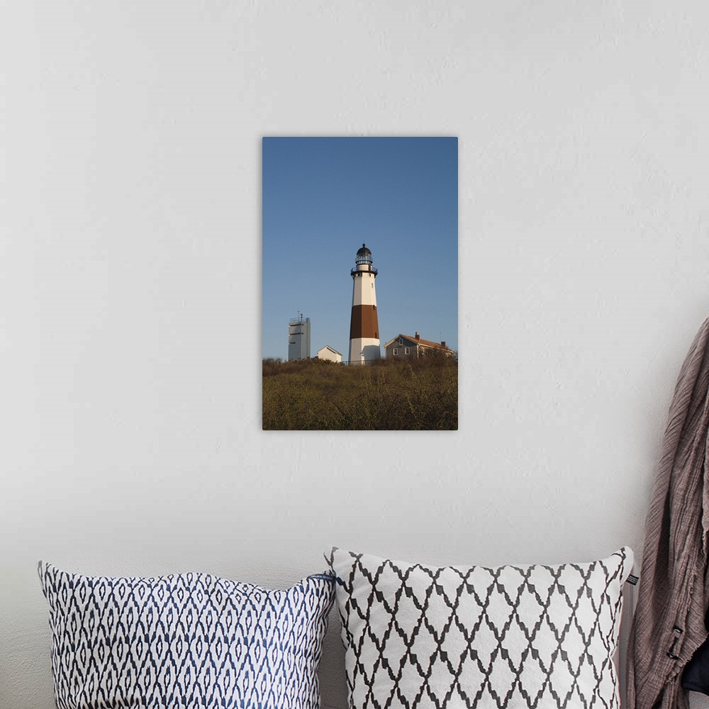 A bohemian room featuring Montauk Point Lighthouse, Montauk, Long Island, New York State