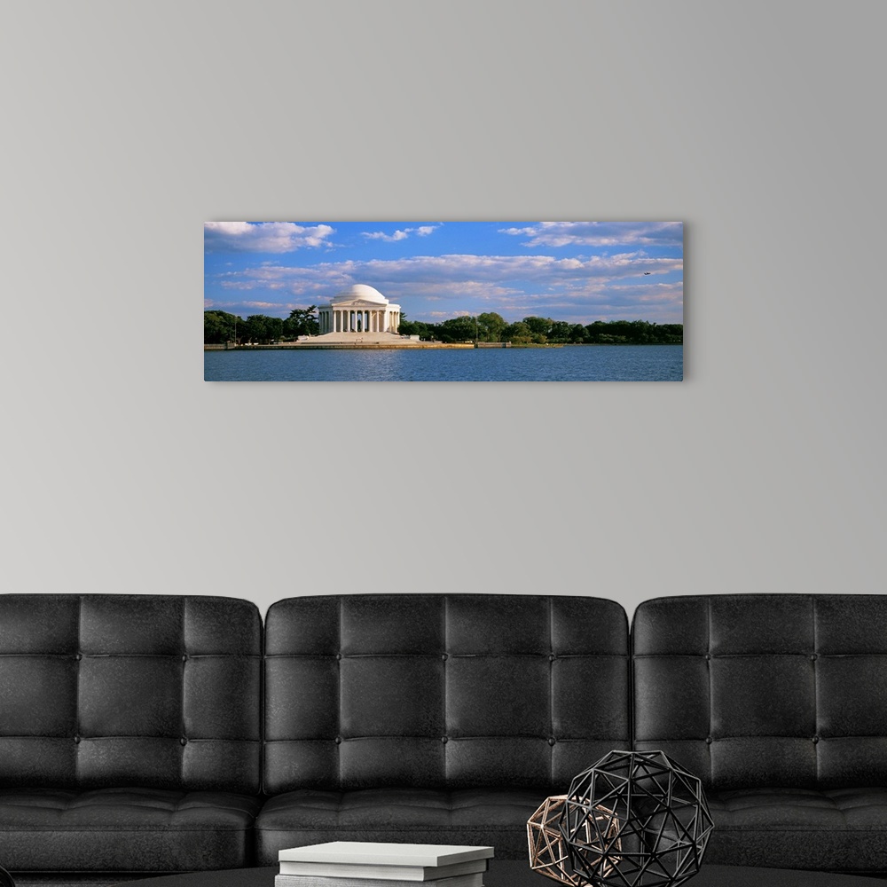 A modern room featuring Monument on the waterfront, Jefferson Memorial, Washington DC