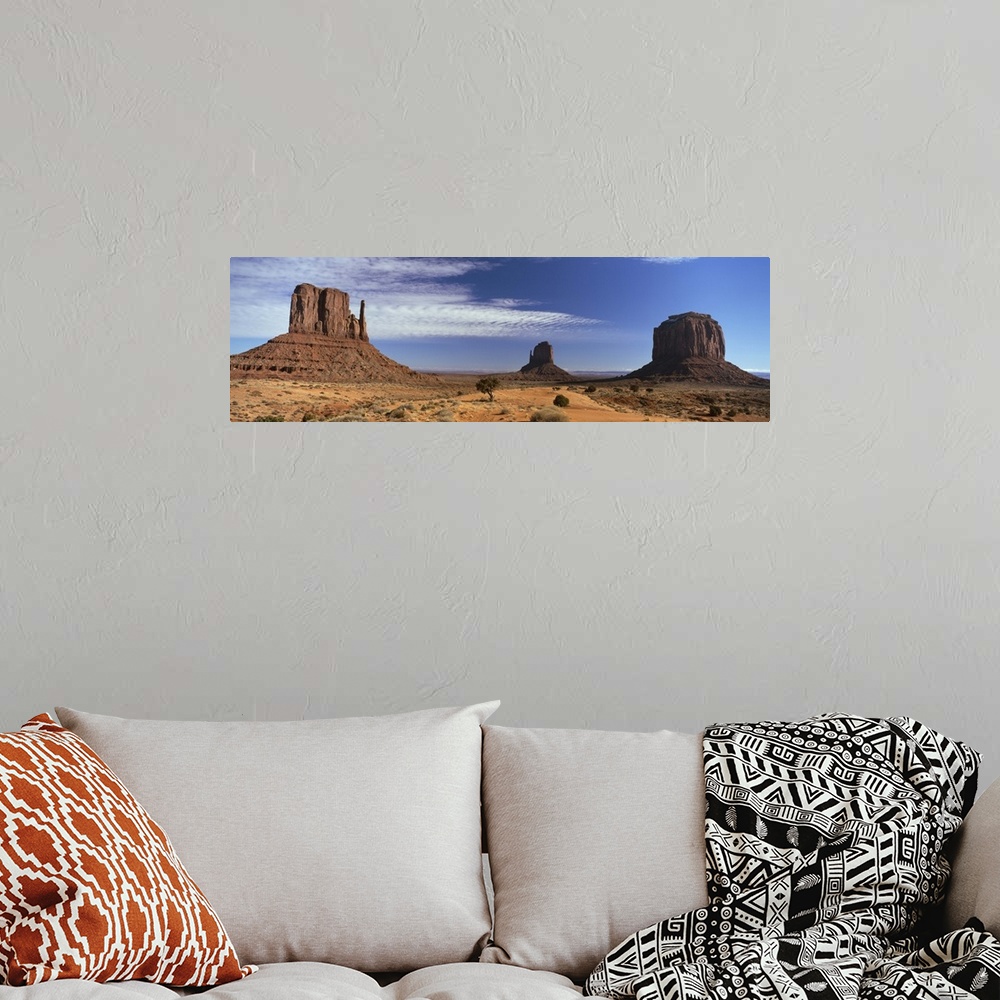 A bohemian room featuring Monument Valley AZ