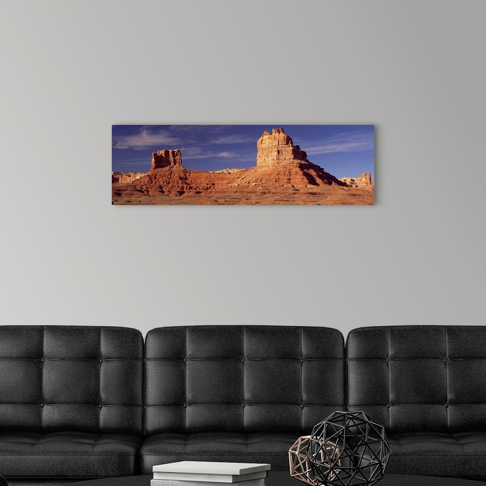 A modern room featuring Monument Valley National Park AZ