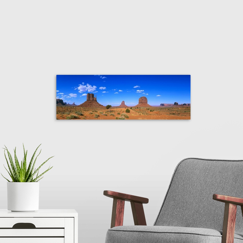 A modern room featuring Monument Valley Navajo Tribal Park