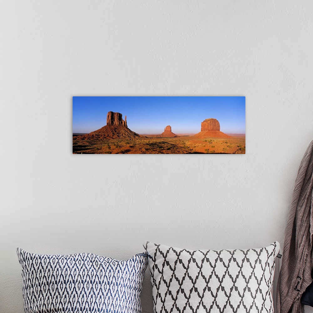 A bohemian room featuring Monument Valley Tribal Park Navajo Reservation AZ